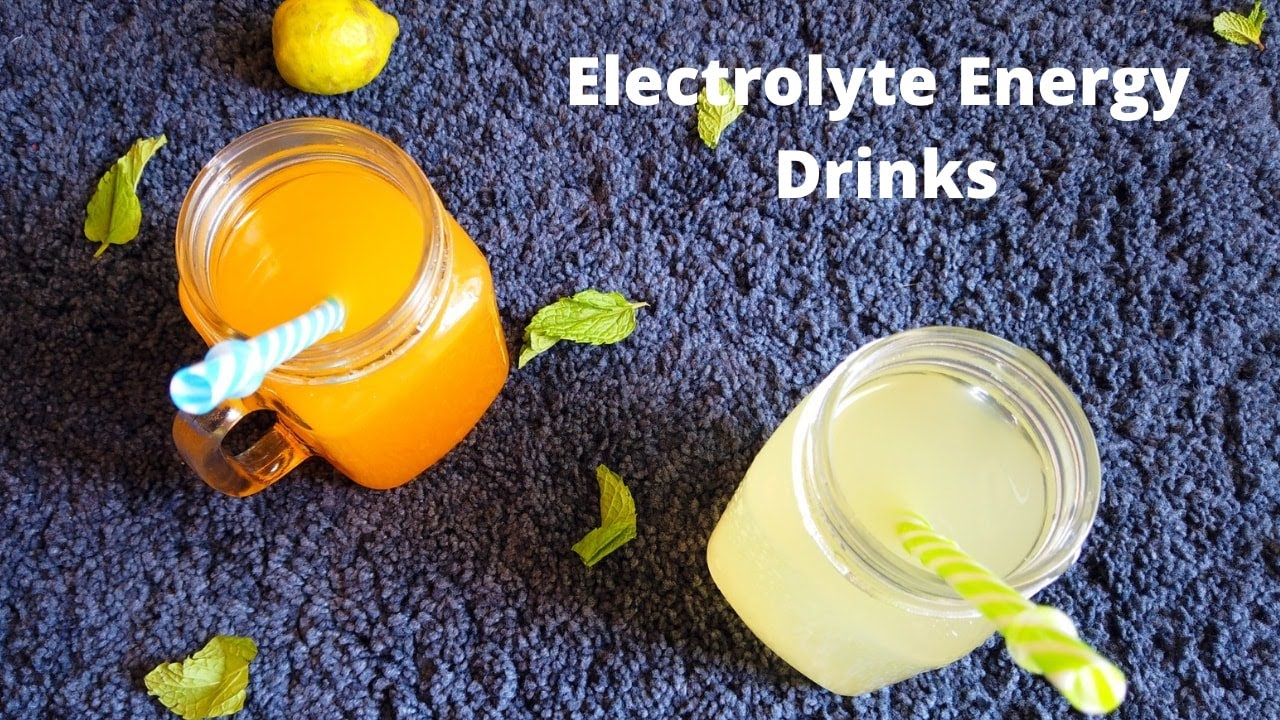 Electrolyte Energy Drinks | Homemade Rehydration Sports  Drinks | Desert Food Feed
