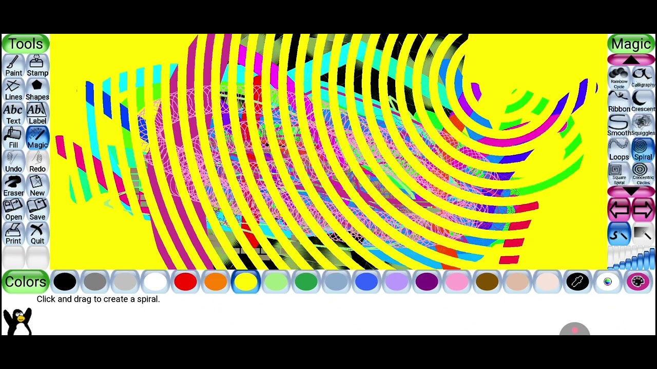 Tux paint multi rendering part 2
