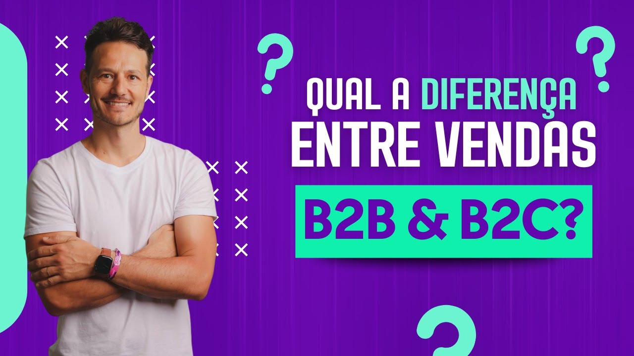 Qual é a diferença entre vendas B2C e B2B?