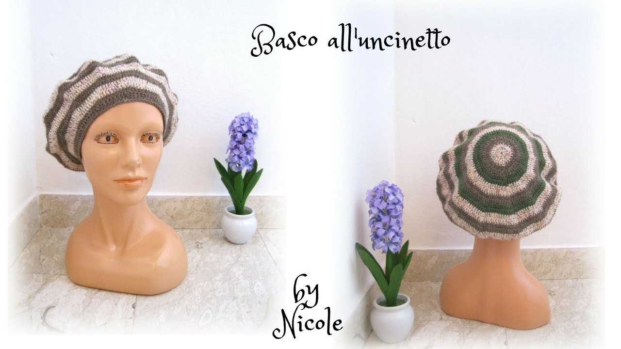 Basco all'uncinetto - tutorial uncinetto facile