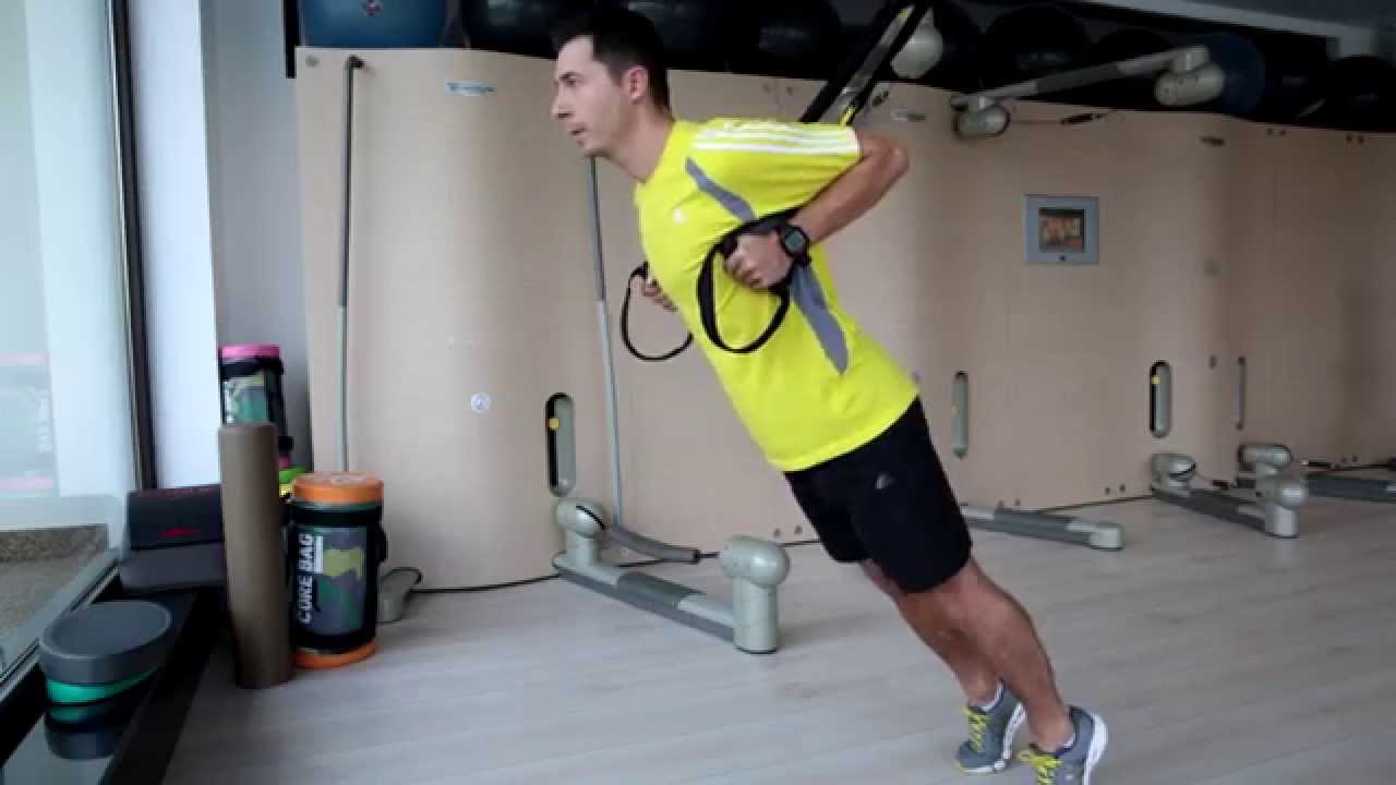 Exerciţii TRX pentru picioare şi abdomen cu Lucian Burche