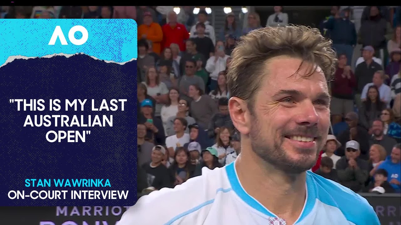 Stan Wawrinka On-Court Interview | Australian Open 2026 Second Round