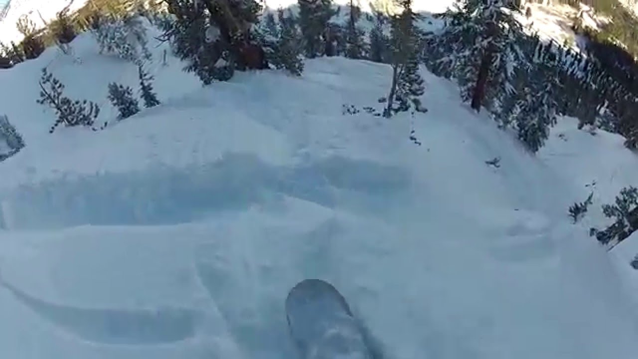 Pow Day Mt Rose Chutes