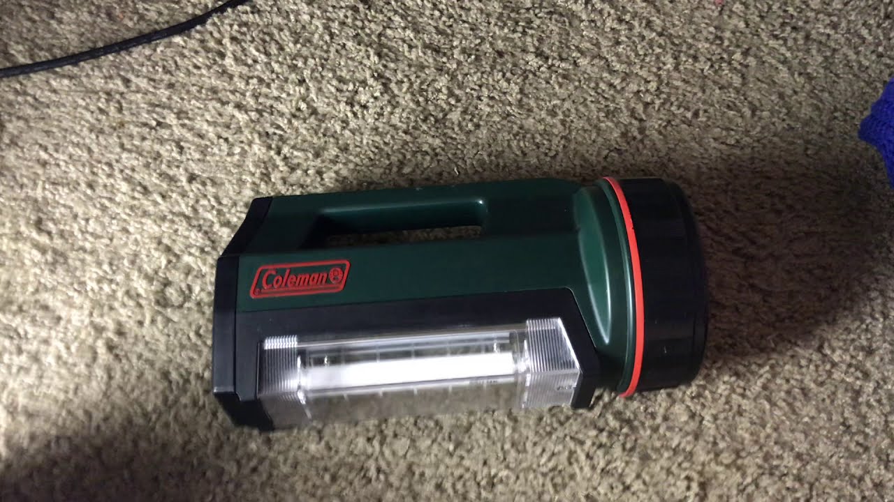 Coleman Flashlight/ Fluorescent lantern