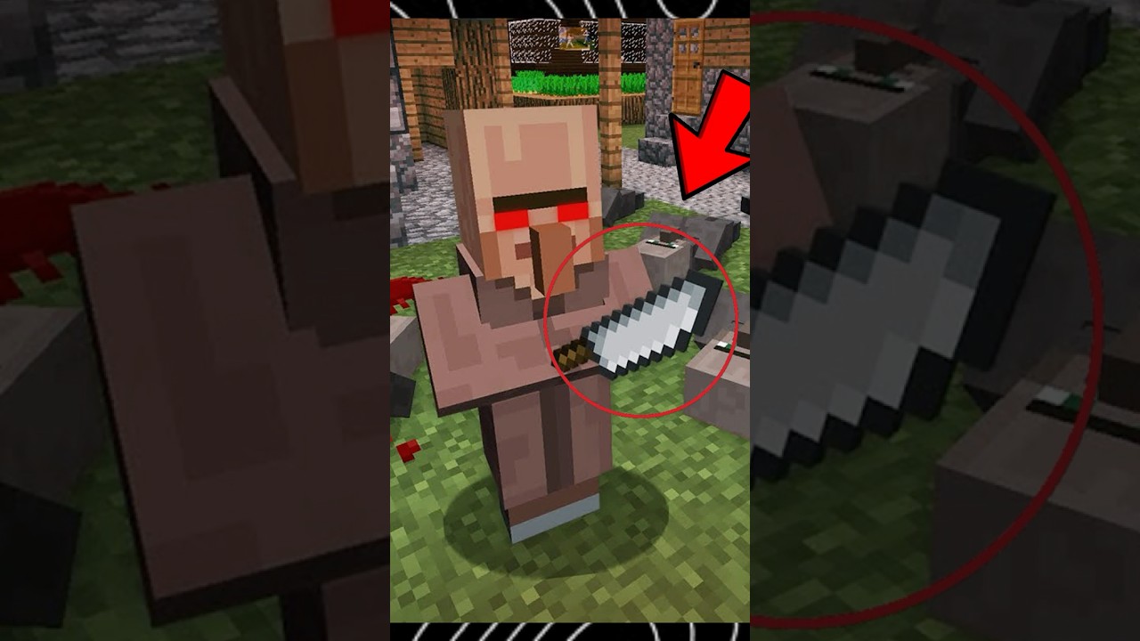 O Segredo Perigoso dos Alde&otilde;es de Minecraft 😨