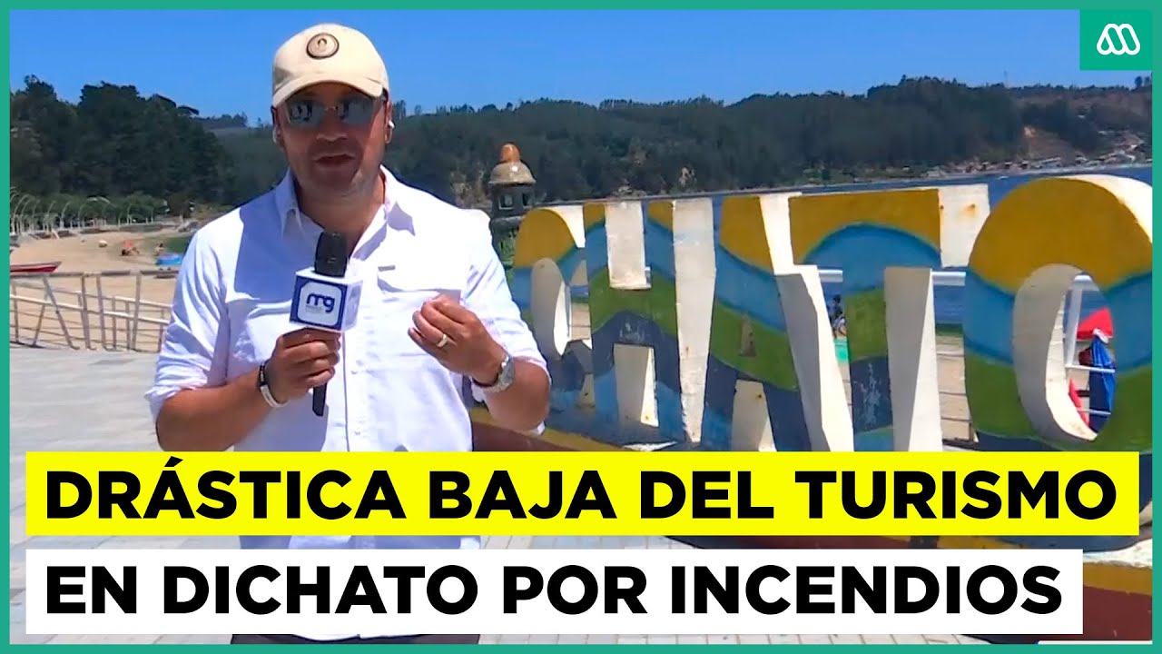 Drástica baja del turismo en Dichato tras los incendios: hacen llamado a volver al sector