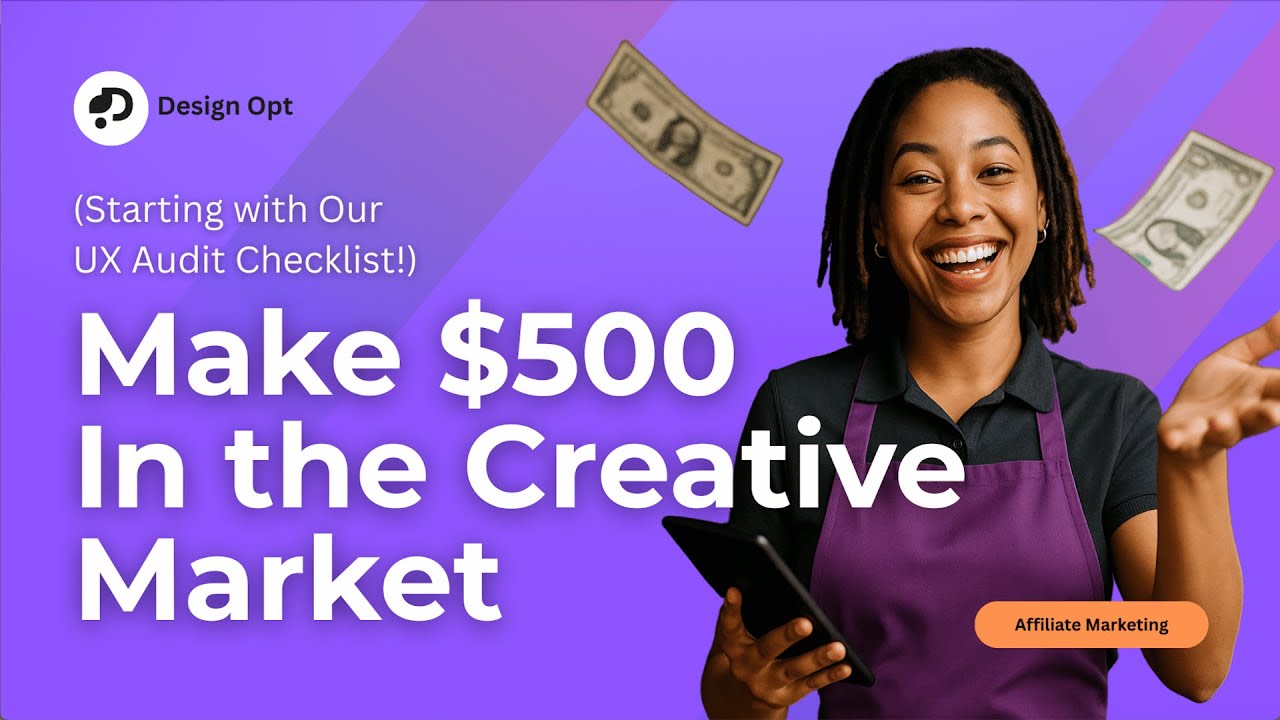 How to Make $500 in the Creative Market