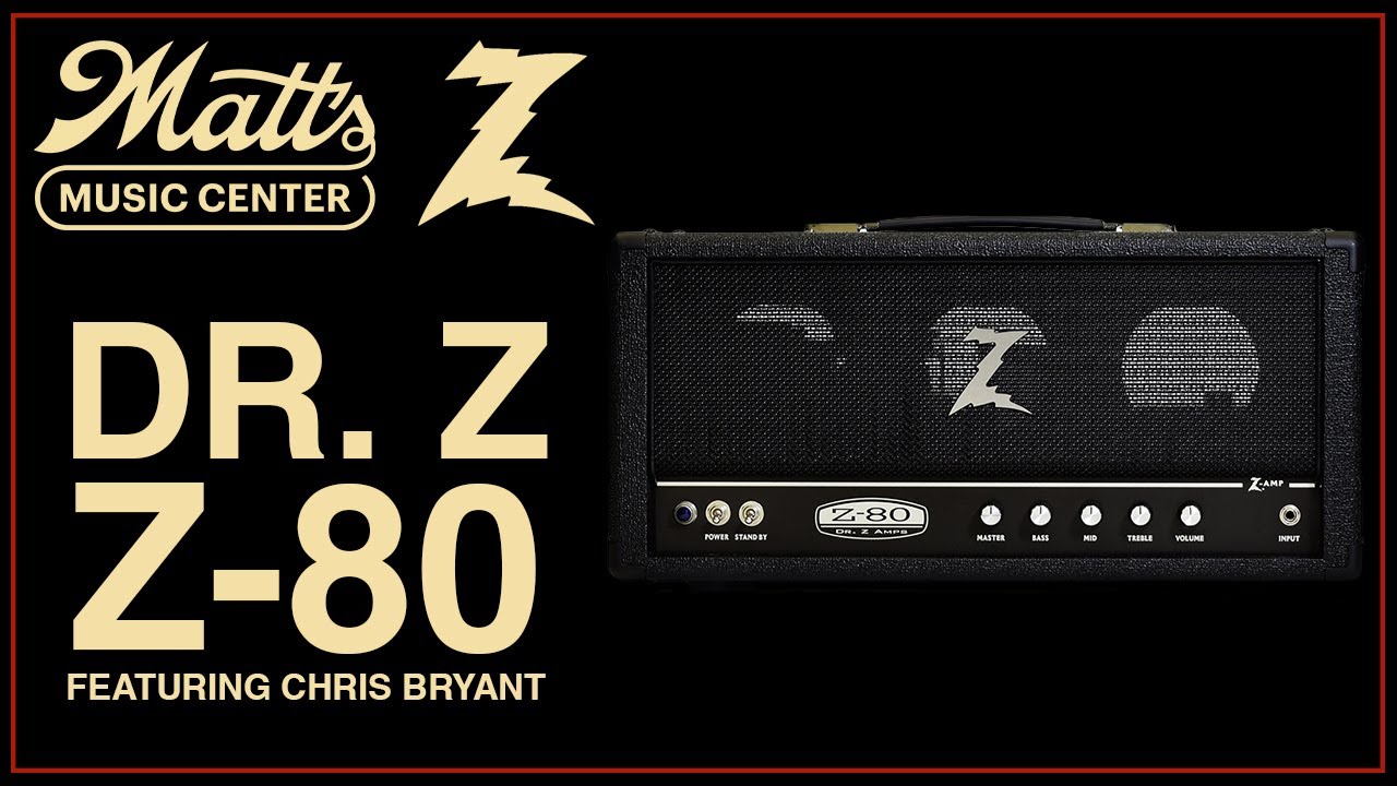 Matt's Music Center - Dr. Z Z-80 Amplifier Head Demo - Chris Bryant