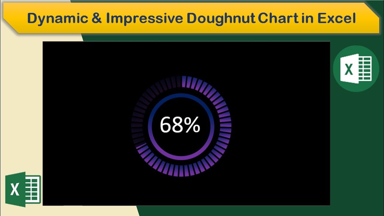 Dynamic & Impressive Doughnut Chart in Excel