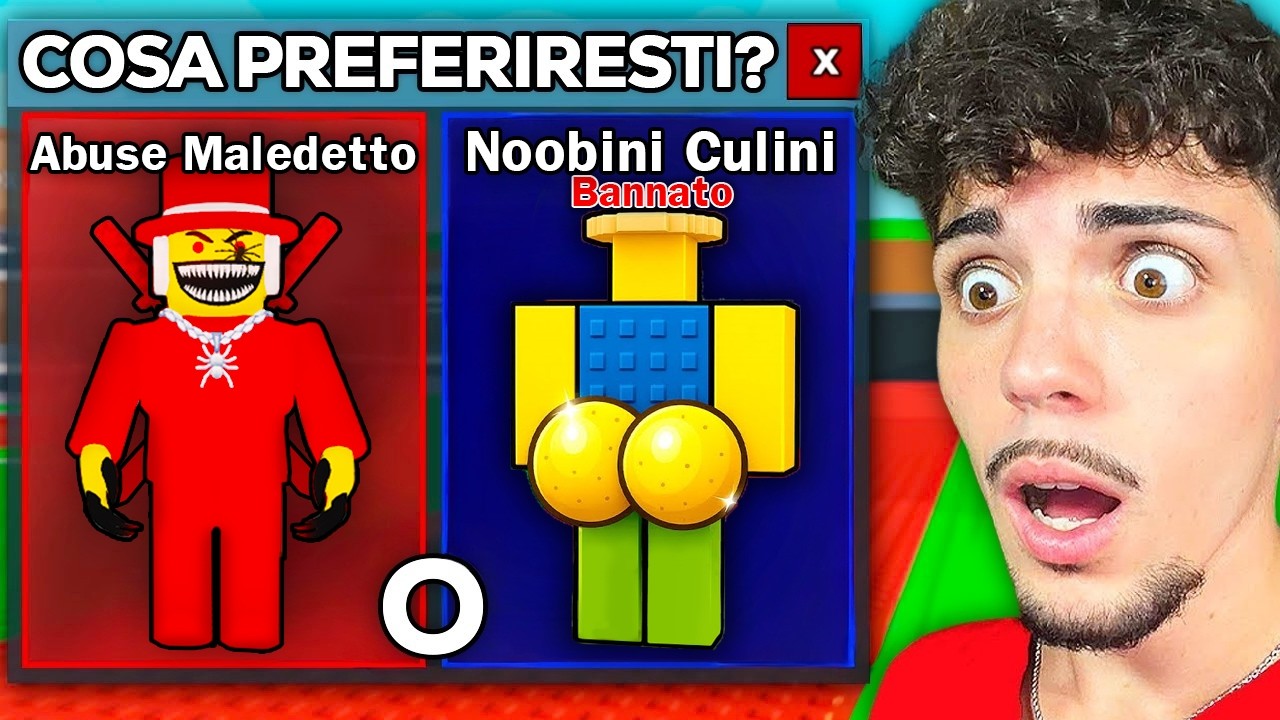 COSA PREFERIRESTI BANNATO su STEAL A BRAINROT..
