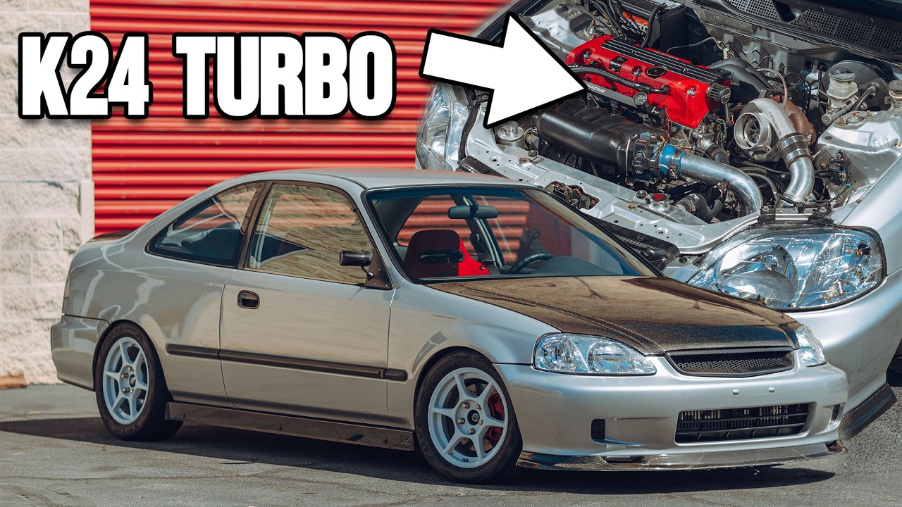 Я купил купе с двигателем K24 Turbo!!