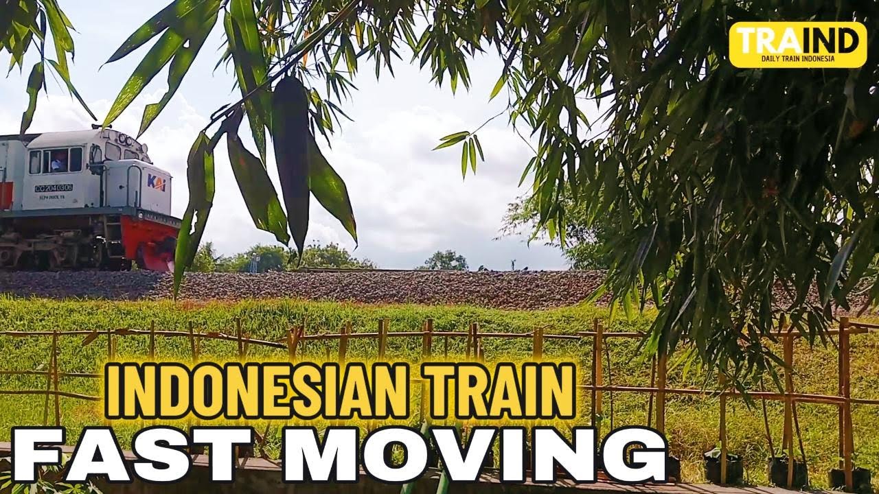 Amazing Indonesian Trains Fast And Furius