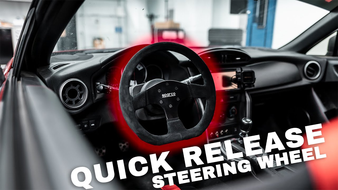 Sparco Quick Release Steering Wheel Install