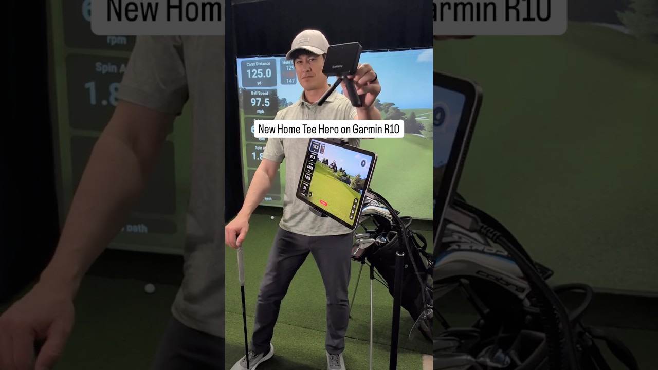 Garmin Approach R10 with Home Tee Hero Demo