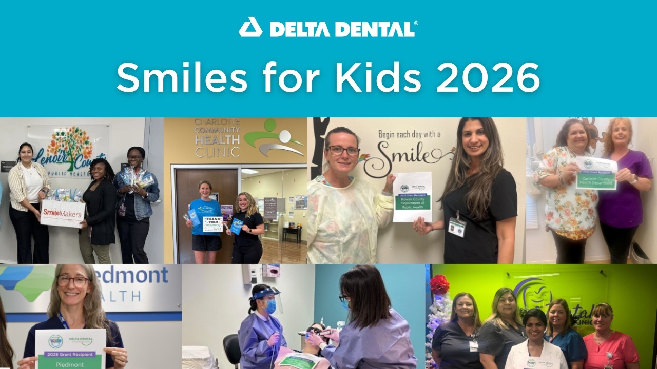 Delta Dental of North Carolina Celebrates National Children's Dental Health Month | 2026 Grantees