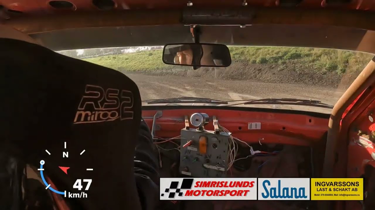 NGK-Masters i Karlstad - 2024-09-28 - Lina Persson - A-Final - Incar Folkrace