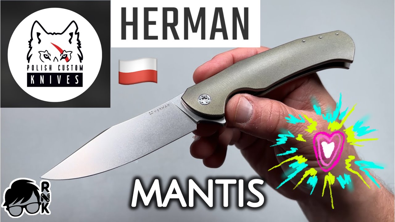 Unboxing an epic loaned knife&hellip; the Herman Mantis in Magnacut&hellip; oh, I think the Mantis is my favorite!