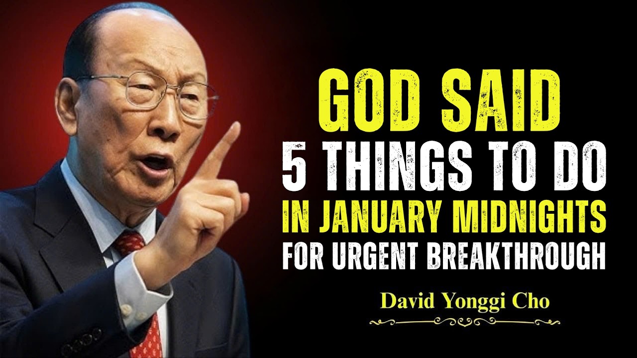 Don’t Ignore This | God’s Urgent Message Before Midnight | David Yonggi Cho