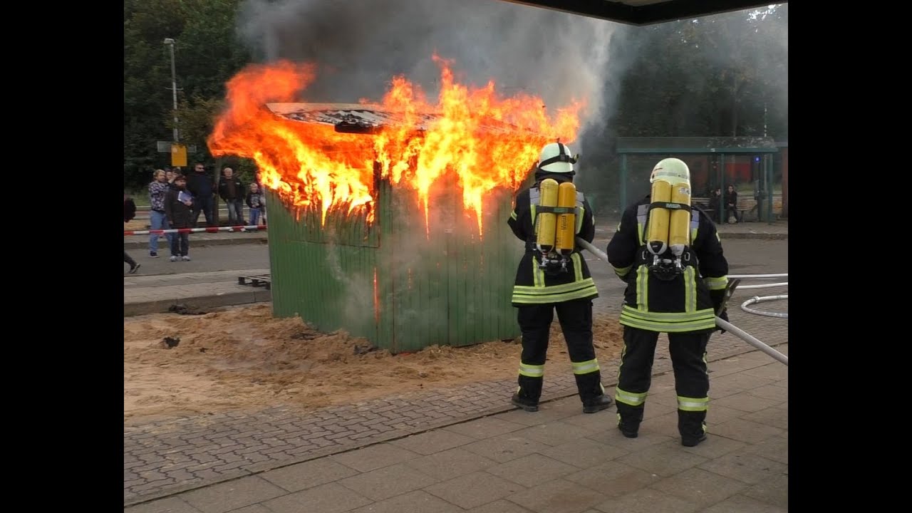 Tag der offenen Tür Freiwillige Feuerwehr Meldorf  Vorführung