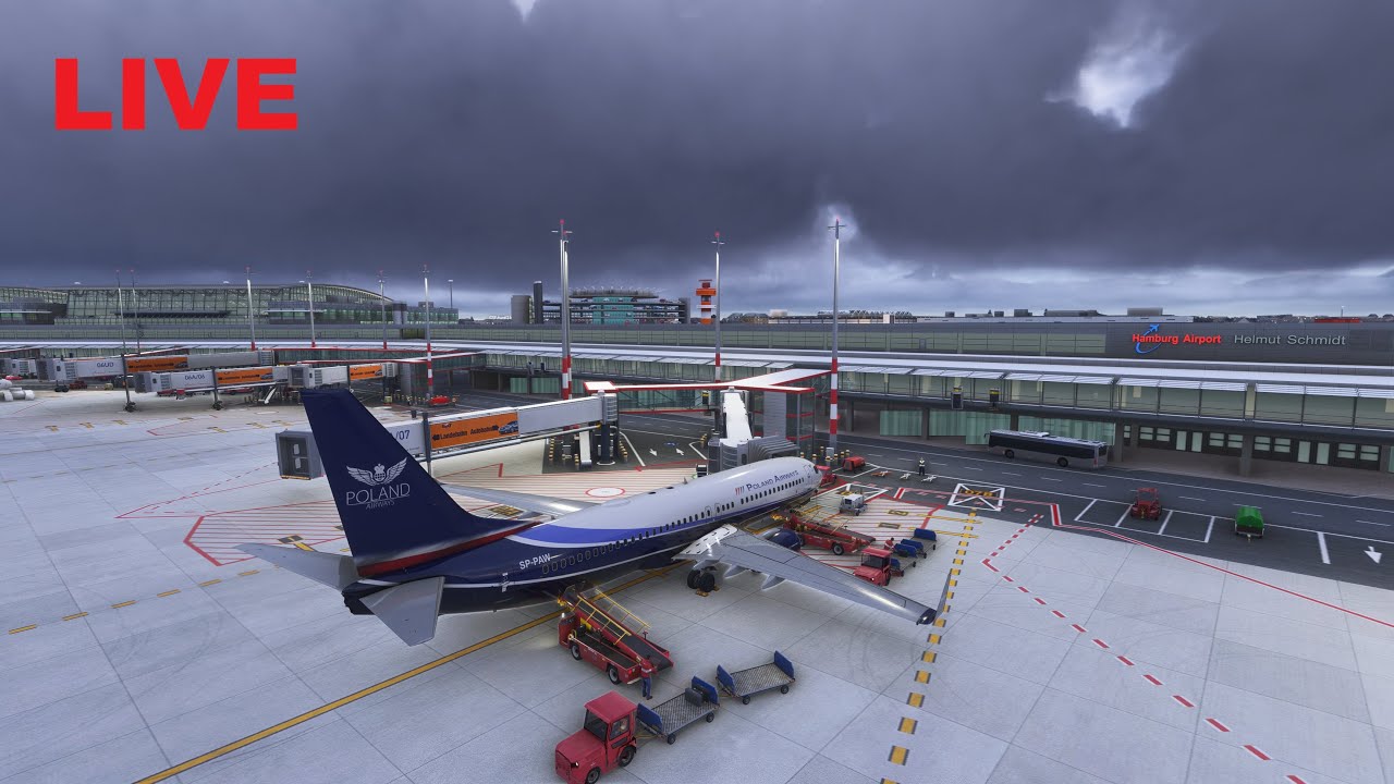 LIVE 4K BeyondATC TEST  Boeing 737 / EDDH Hamburg - LIEO Olbia