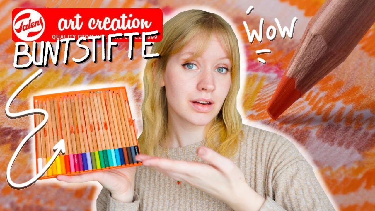 Nur für ANFÄNGER oder noch VIEL MEHR? || Ich teste die PREISWERTEN BUNTSTIFTE von ART CREATION!