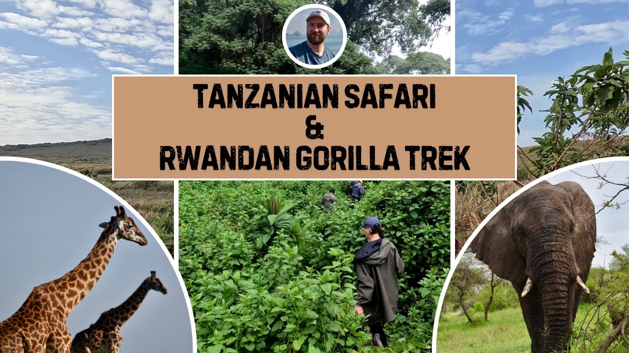 Jambo Jambo! | Tanzania & Rwanda Travel Vlog | Ngorongoro Crater + Serengeti & Kigali Gorilla Trek