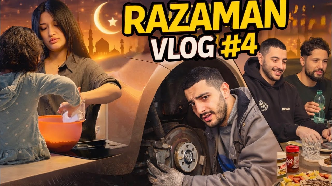 RAMAZAN VLOG #4 Eren und seine Bremsen🥴 Die Sonne scheint wieder😍☀️| RabiaxEren #ramadan 