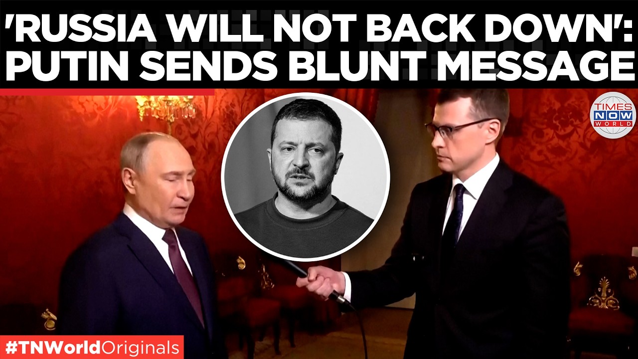 PUTIN'S STARK WARNING: Russia Will Achieve All War Goals in Ukraine | Times Now World