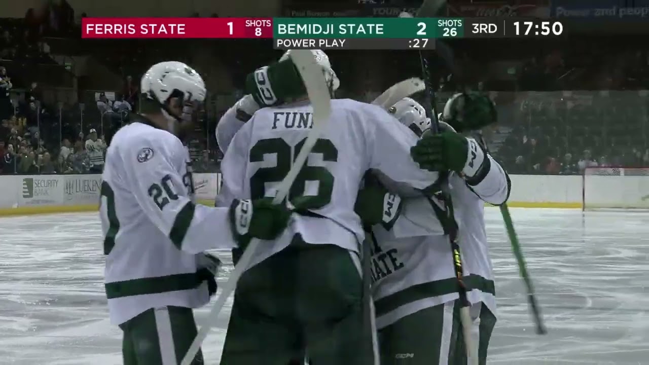 Bemidji State Men's Hockey Highlights vs Ferris State (Feb. 7, 2026)