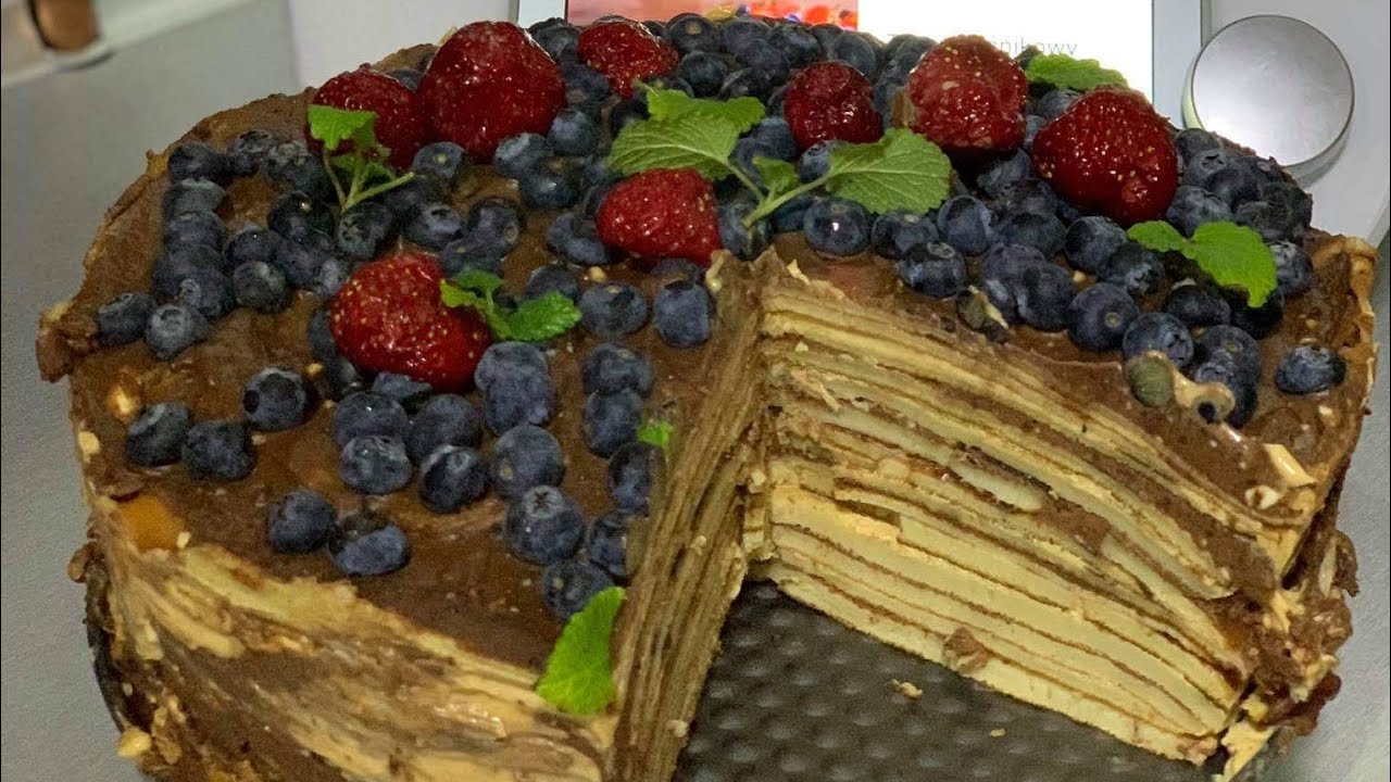 Tort naleśnikowy .Thermomix Tm6. Gotuj z Paulitą #paulitawita #thermomix #desert