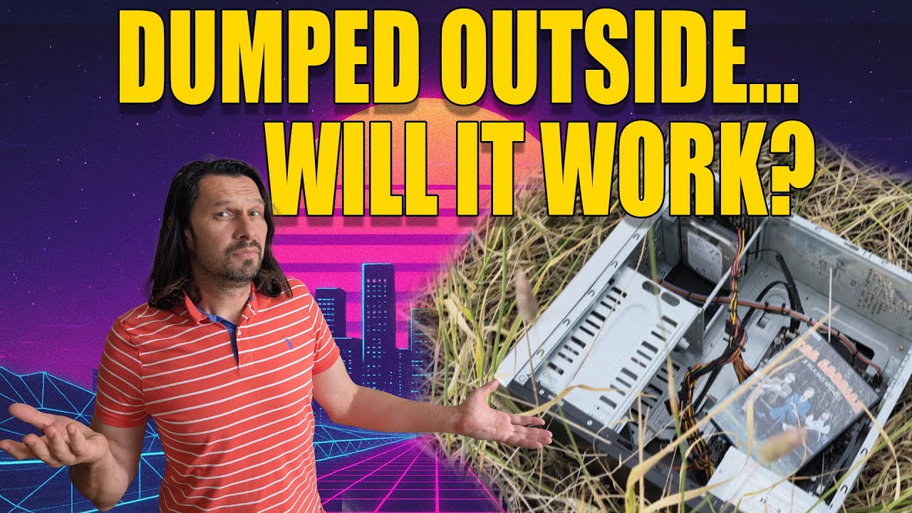 I Found This PC Dumped on the Side of the Road… It Runs Windows XP Perfectly