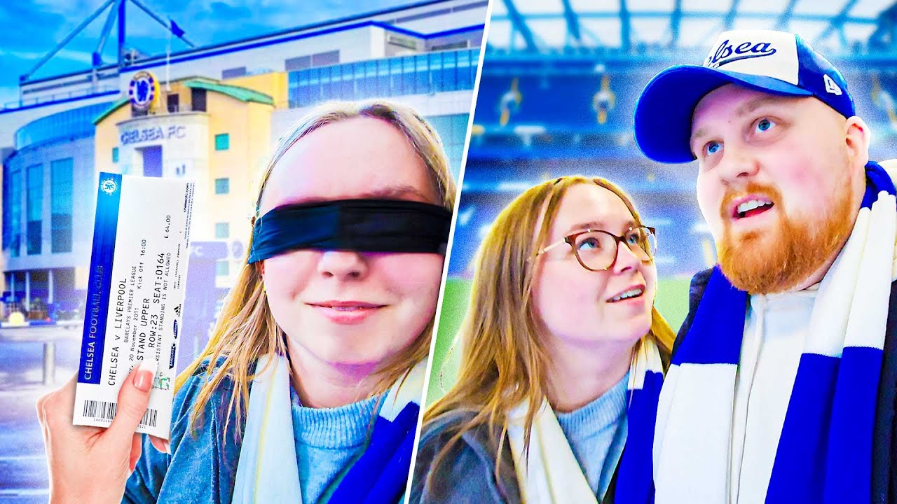 Min FLICKVÄNS FÖRSTA Premier League Match!