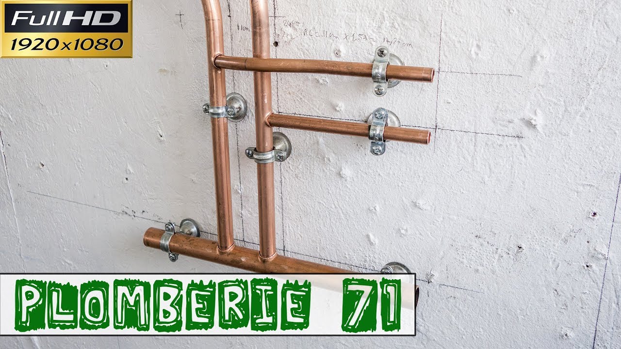 Plomberie71-Faire un piquage avec un coffret pour piquage pour mettre une cuillère-dessautage