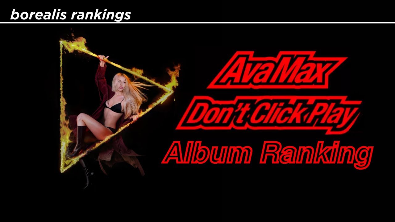 Ava Max- Don't Click Play (2025) Album Tracks Ranked
