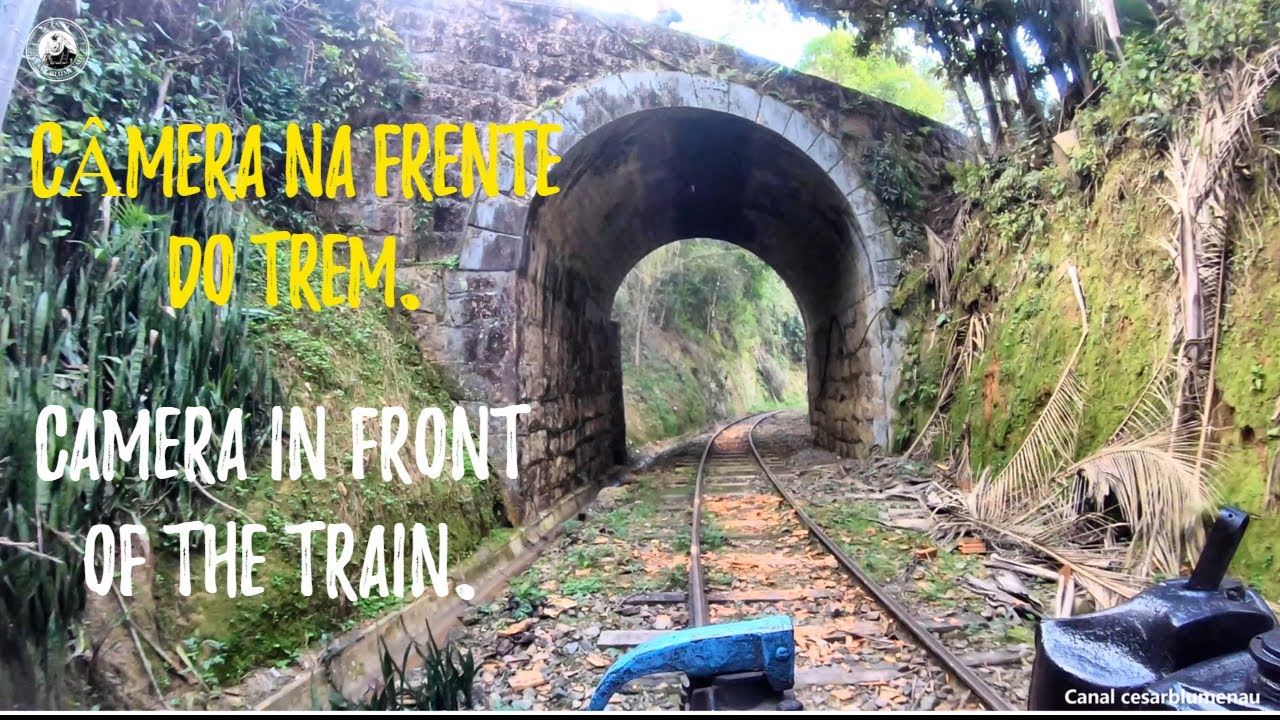 🇧🇷 Câmera na locomotiva / Camera on the locomotive - Apiúna/SC - 2023 - (Brasil) #steamlocomotive