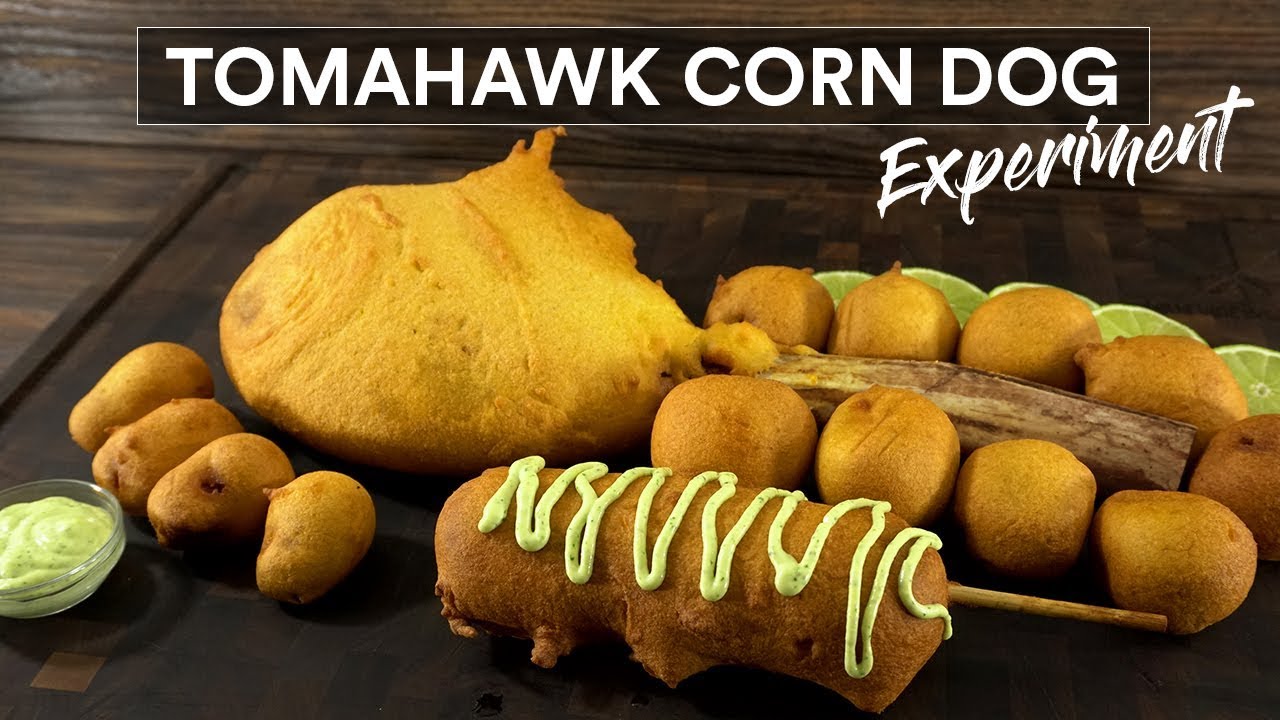 STEAK Tomahawk CORN DOG Experiment | Sous Vide Everything