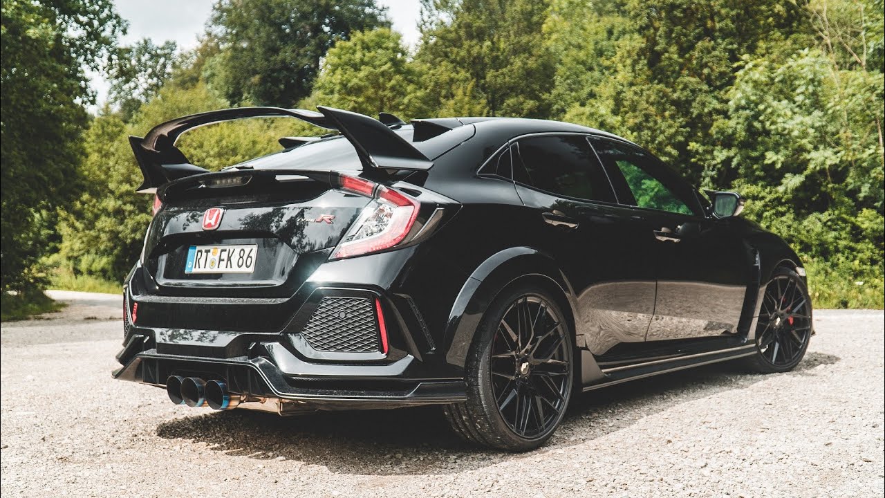 Civic Type-R FK8 Invidia Q300 Turboback