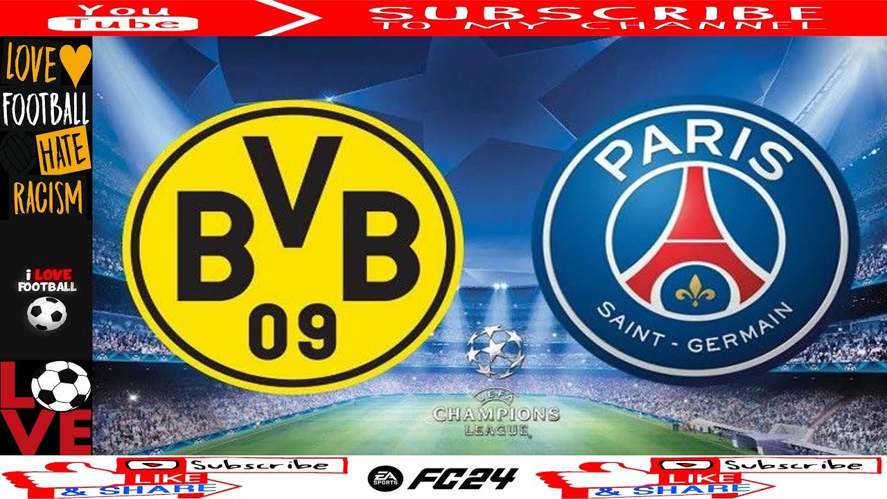 Super Cool David's PSG Destroyed by BVB?! Champions League Shocker! #fc24 #football