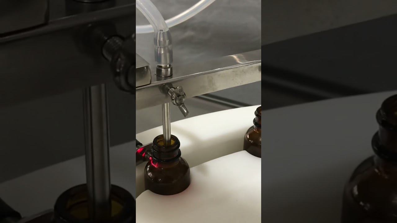 30ml beard oil glass dropper bottle filling and capping machine, Shanghai Reliance Machinery company