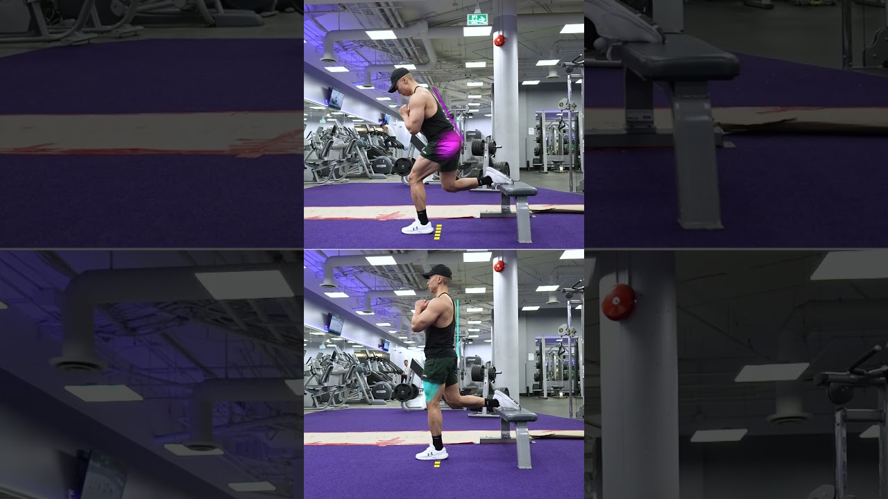 Bulgarian Split Squat: Glute vs. Quad Bias