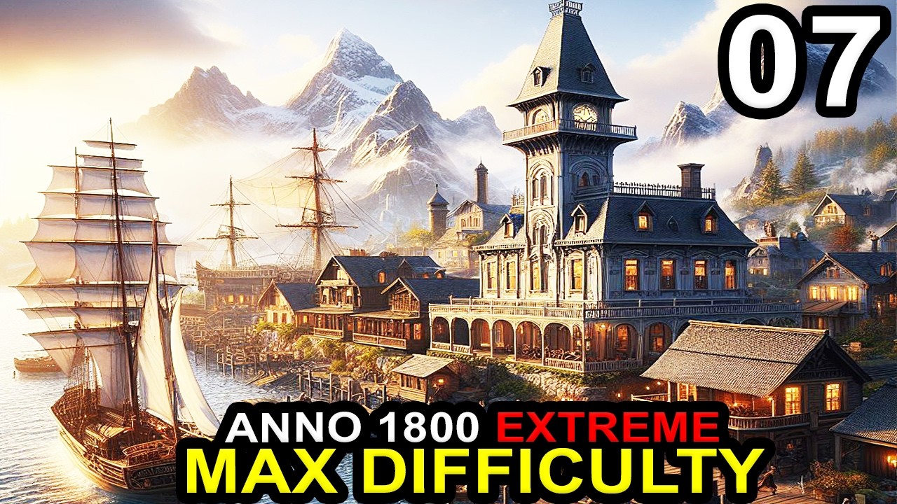 Droga do INŻYNIER&Oacute;W - Anno 1800 EXTREME 2026 || Przetrwanie w mieście w trybie Hardmode, część 07