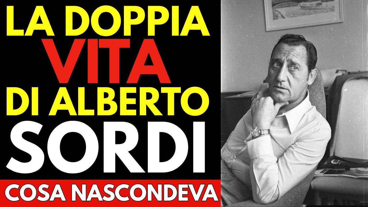 La doppia vita di ALBERTO SORDI | Il comico numero uno: cosa nascondeva al pubblico