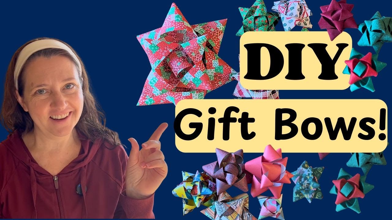 Making My Own Gift Bows Was WAY Easier Than I Thought It Would Be!