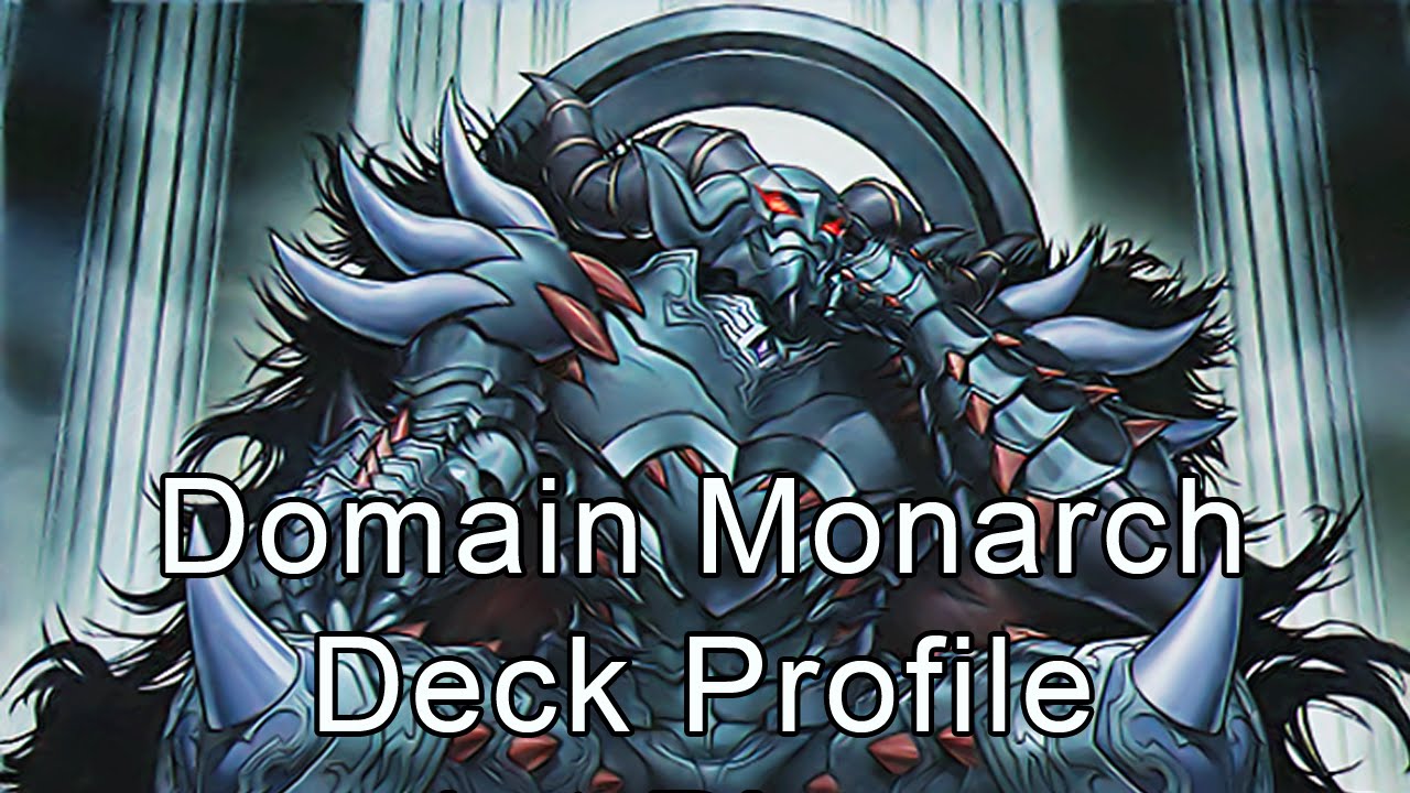 Top 8 WCQ Bulgaria National 2016 Domain Monarch Deck Profile - Rosen Georgiev