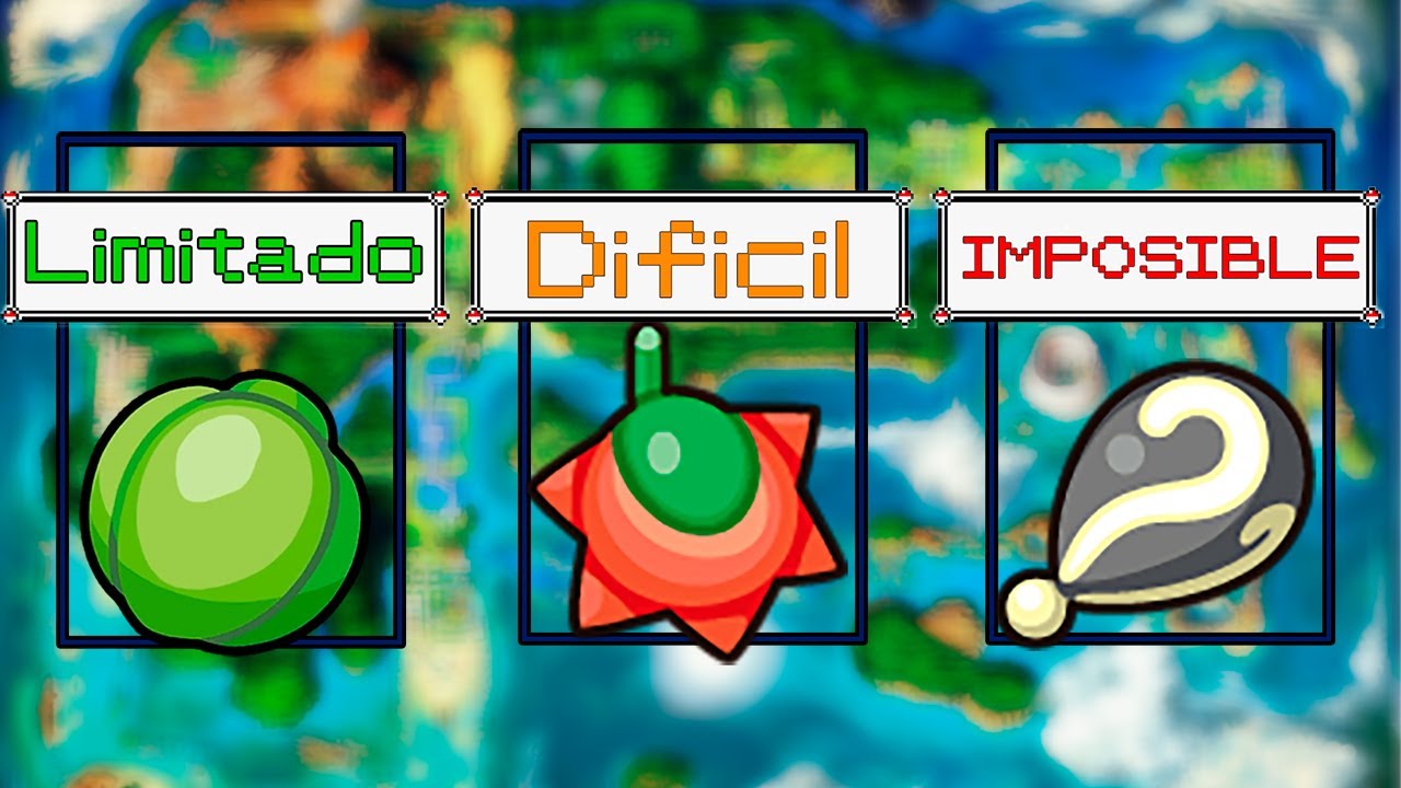 Los OBJETOS MÁS RAROS o DIFÍCILES de CONSEGUIR de la TERCERA GENERACIÓN de POKÉMON