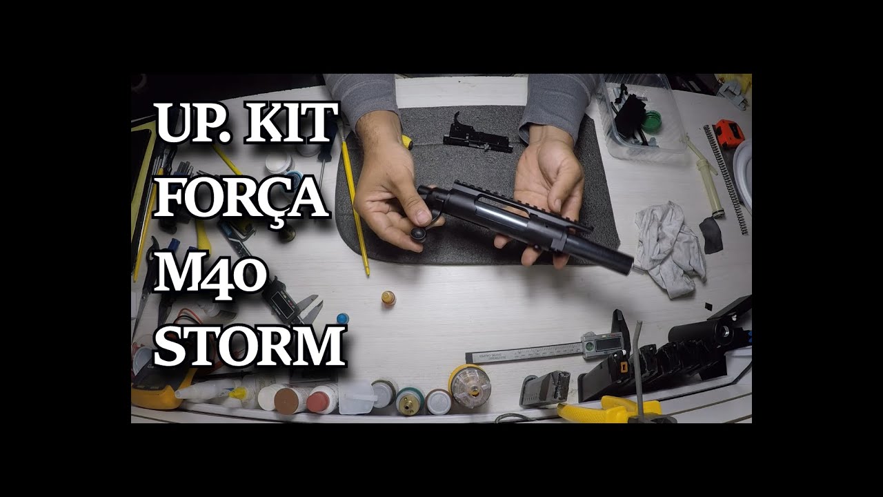 Como fazer o upgrade do kit de força da M40 e m24 storm,(TUTORIAL PASSO A PASSO)