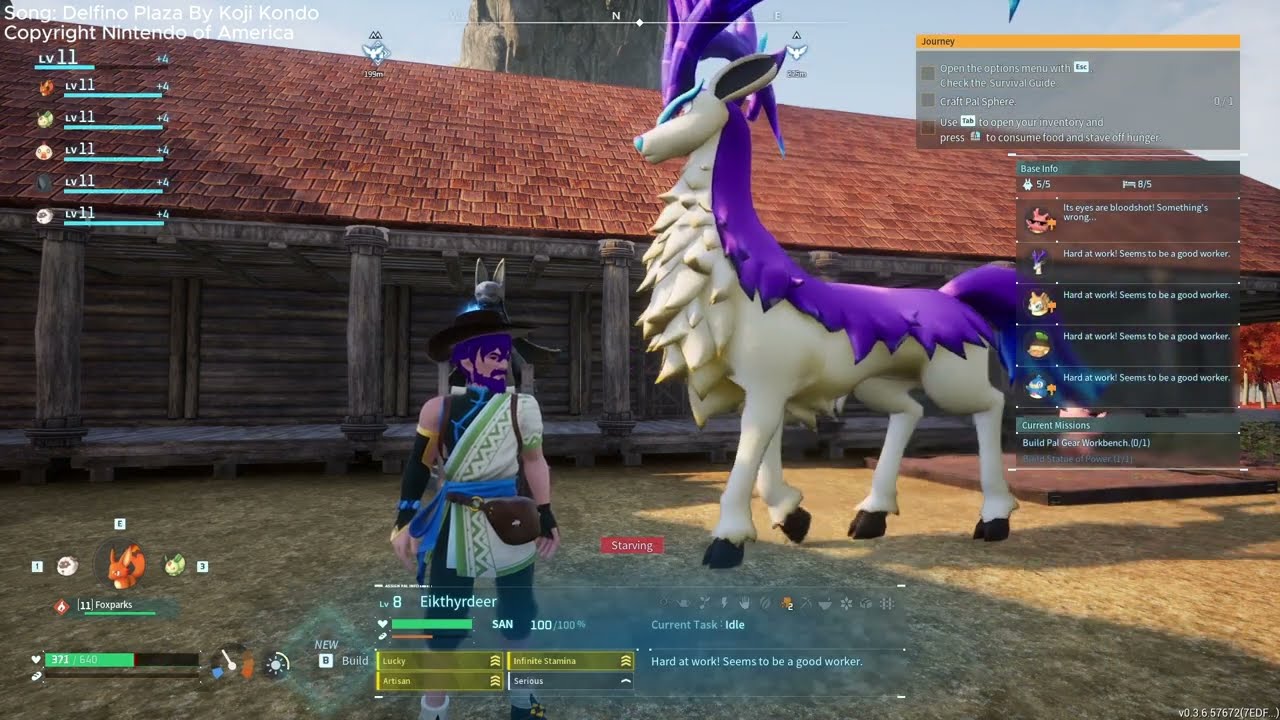 Palworld New Playthrough World & Guild Area