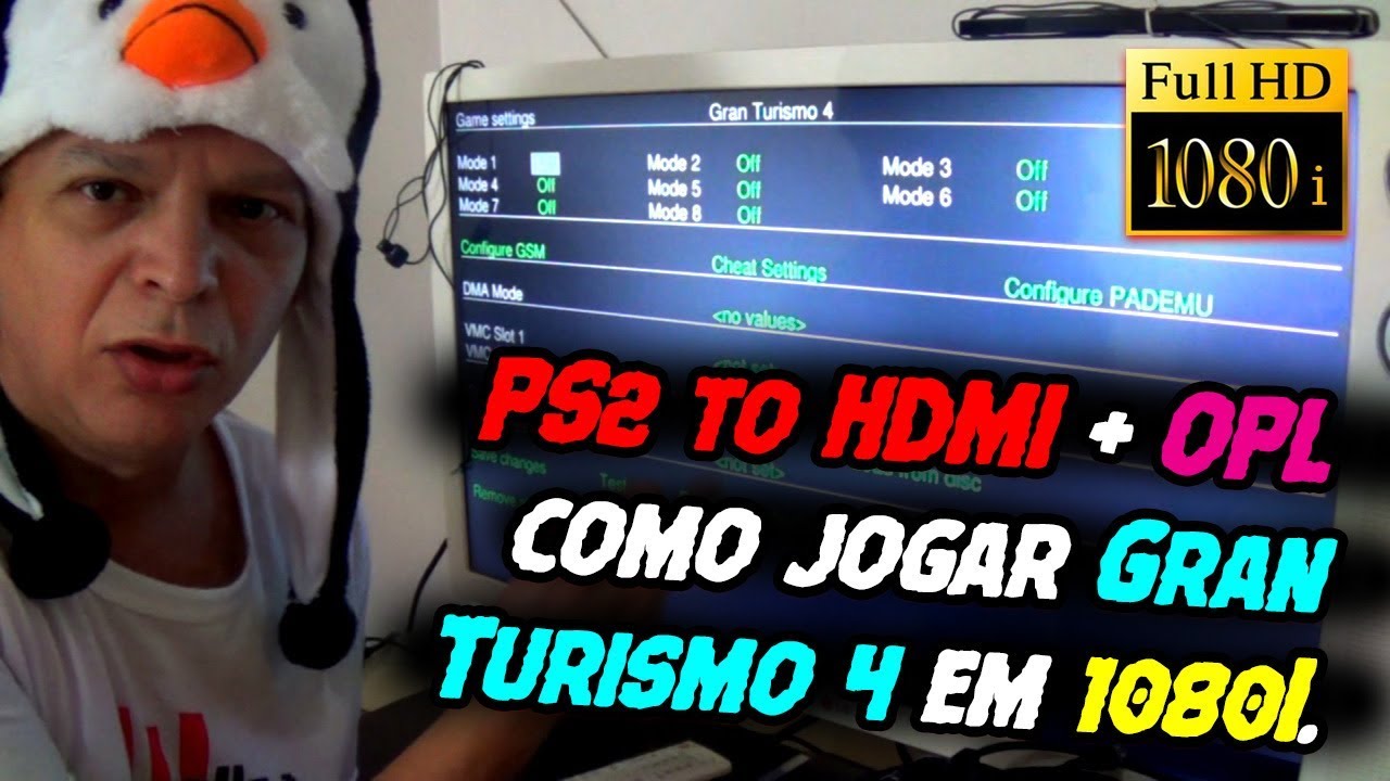 PS2 to HDMI + OPL: Como jogar Gran Turismo em 1080i.