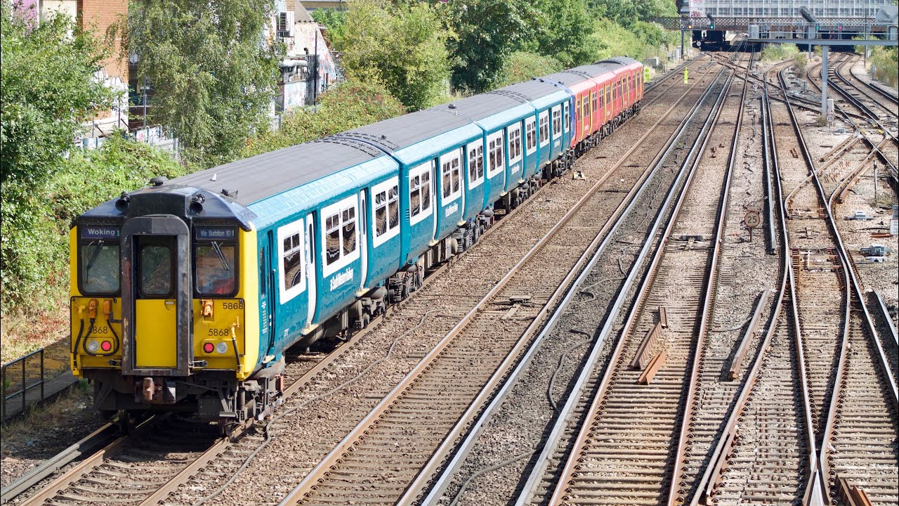 Trains at Wimbledon 20/8/2024