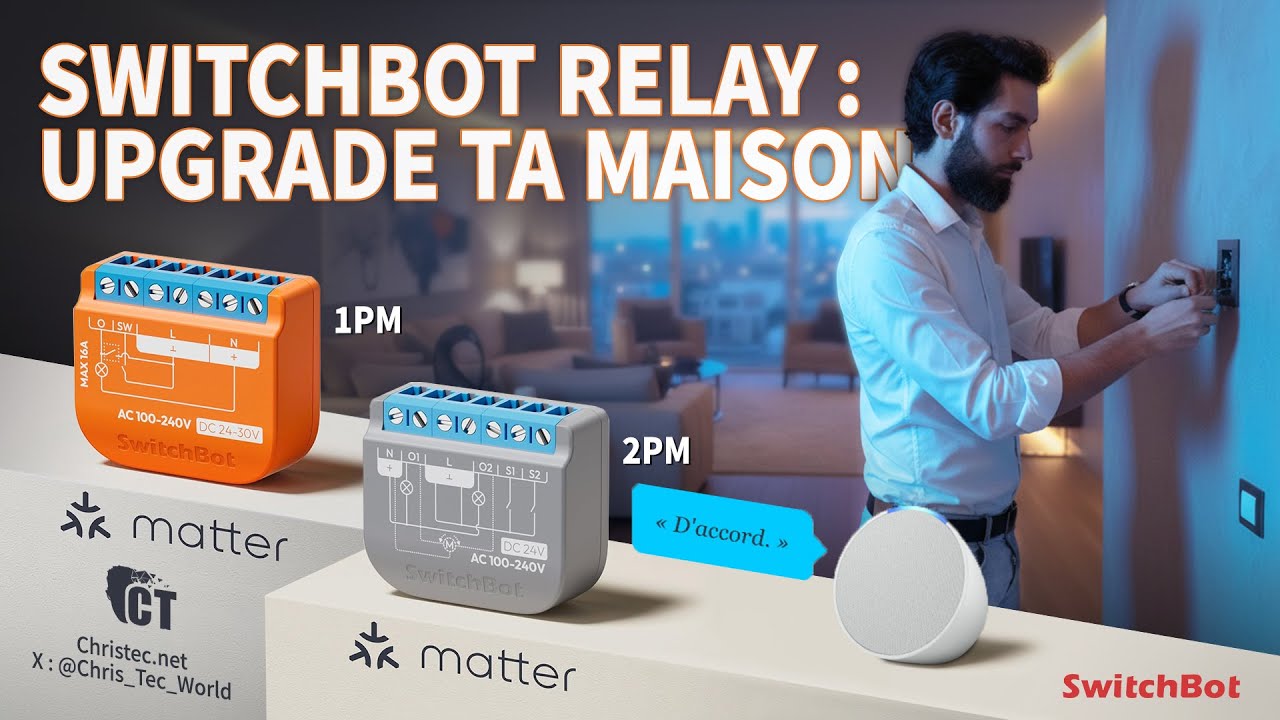 Test SwitchBot 1PM/2PM : Les meilleurs relais domotiques de 2025 ?